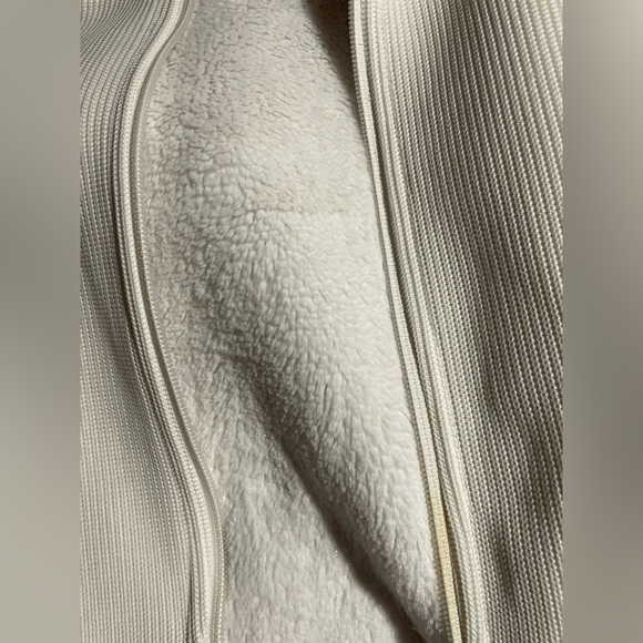Spyder Knit Jacket Soft Fuzzy Inside Zipper Pockets Women’s Large Very Warm - Picture 5 of 9